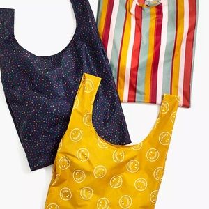 NWT MADEWELL x BAGGU Standard Size Reusable Bags - Limited Edition Patterns